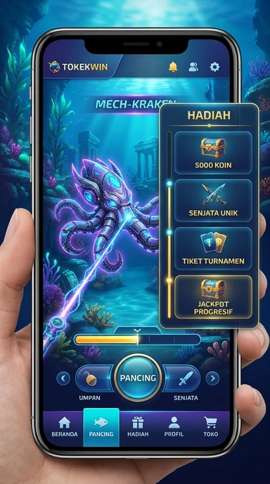 Proses download aplikasi yang cepat di tokekwin.